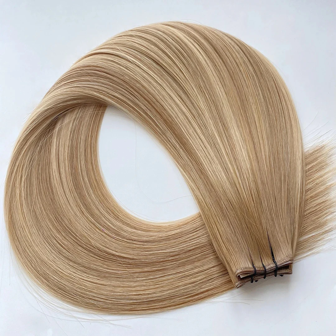 Icy Platinum hair extension shade #1000