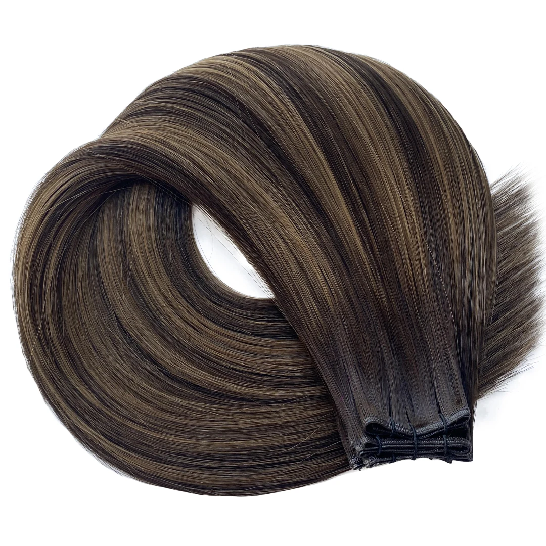 Ash Blonde hair extension shade #18