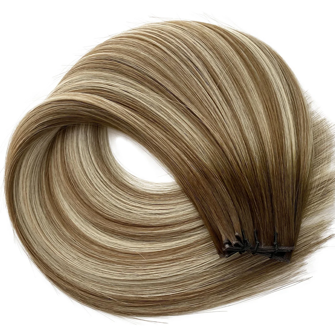 Chocolate Balayage hair extension shade #2/8