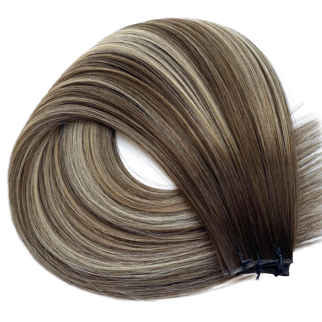 Bronde Balayage hair extension shade #6/24